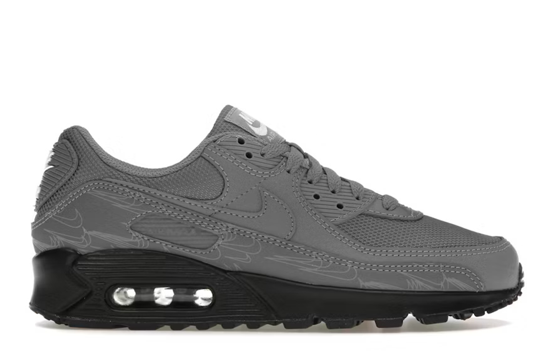 nike air max 90 365 trainers in light grey
