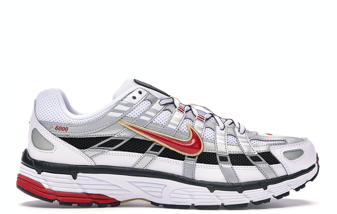 Nike P-6000 "White Gold Red"