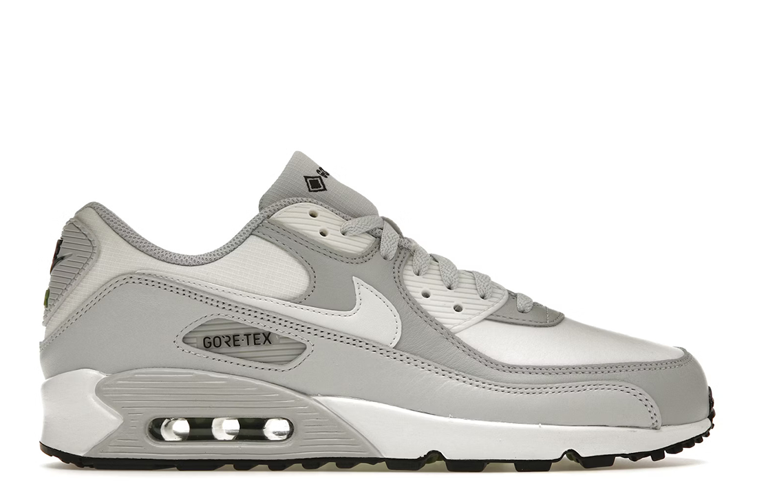 nike air max 90 grey white black