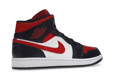 Nike Air Jordan 1 Mid "White Black Red 2022"