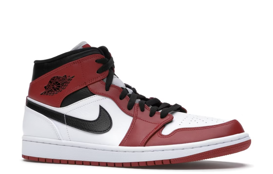 Nike Air Jordan 1 Mid "Chicago White"