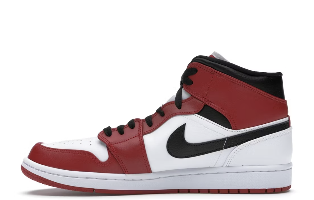 Nike Air Jordan 1 Mid "Chicago White"