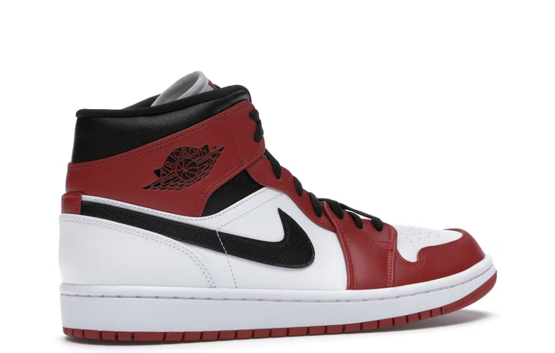 Nike Air Jordan 1 Mid "Chicago White"