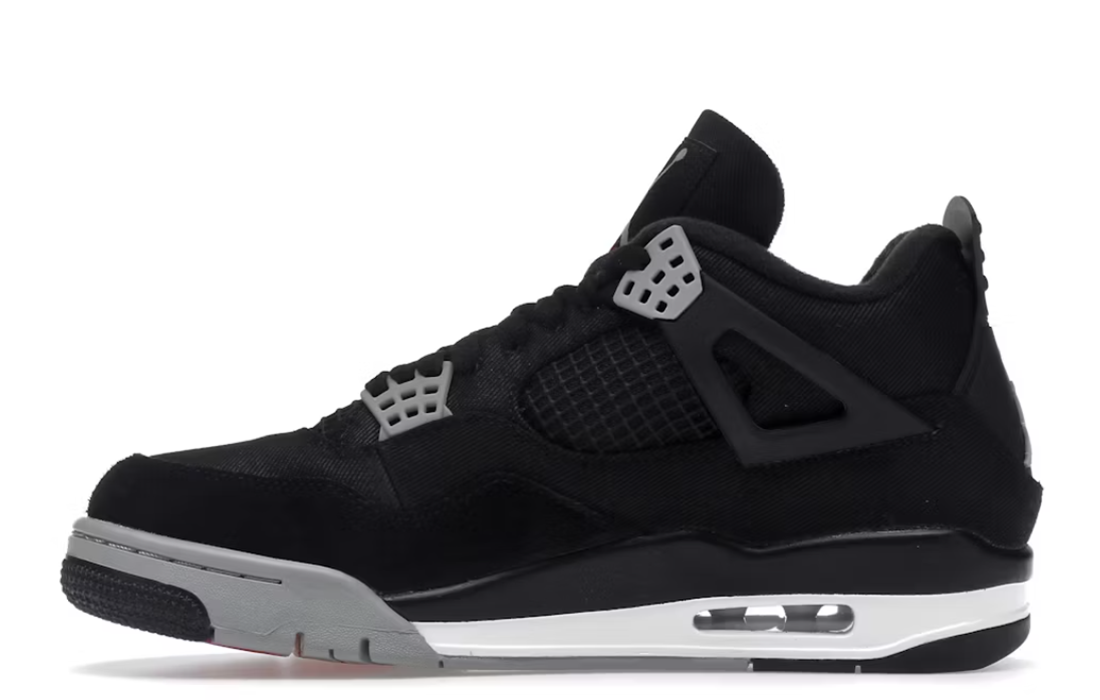 Nike Air Jordan 4 "Black Canvas"