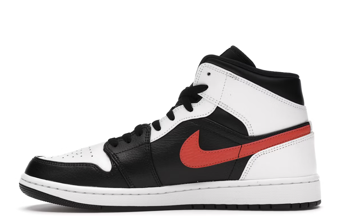 Nike Air Jordan 1 Mid "Black Chile Red"