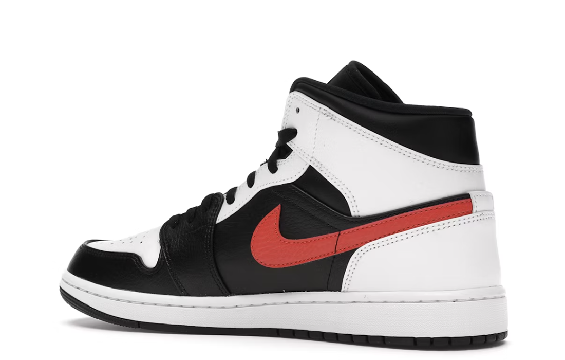 Nike Air Jordan 1 Mid "Black Chile Red"