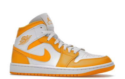 Nike Air Jordan 1 Mid "White University Gold"