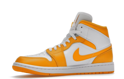 Nike Air Jordan 1 Mid "White University Gold"