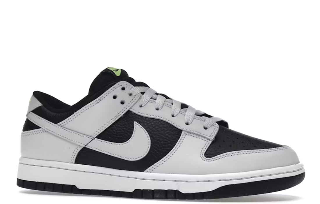 Nike Dunk Low "Grey Panda Volt"