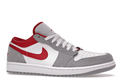 Nike Air Jordan 1 Low "Light Smoke Grey Gym Red"