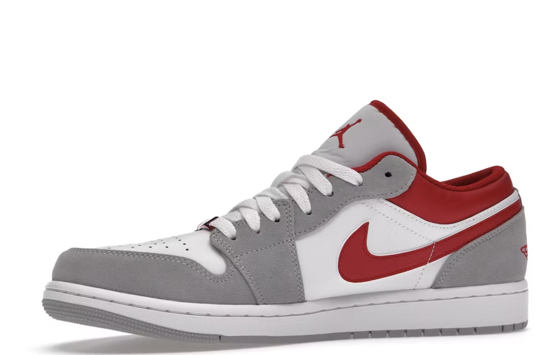 Nike Air Jordan 1 Low "Light Smoke Grey Gym Red"