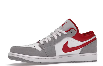 Nike Air Jordan 1 Low "Light Smoke Grey Gym Red"