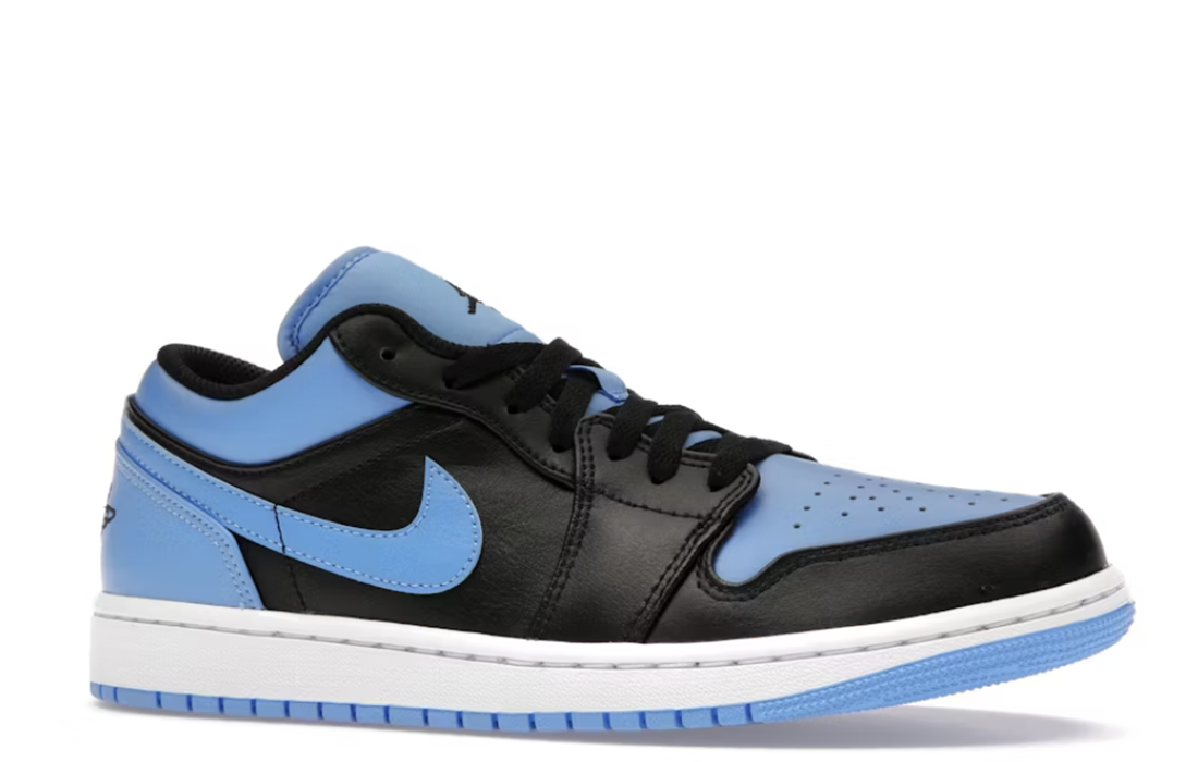 Nike Air Jordan 1 Low "Black University Blue"