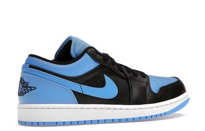 Nike Air Jordan 1 Low "Black University Blue"