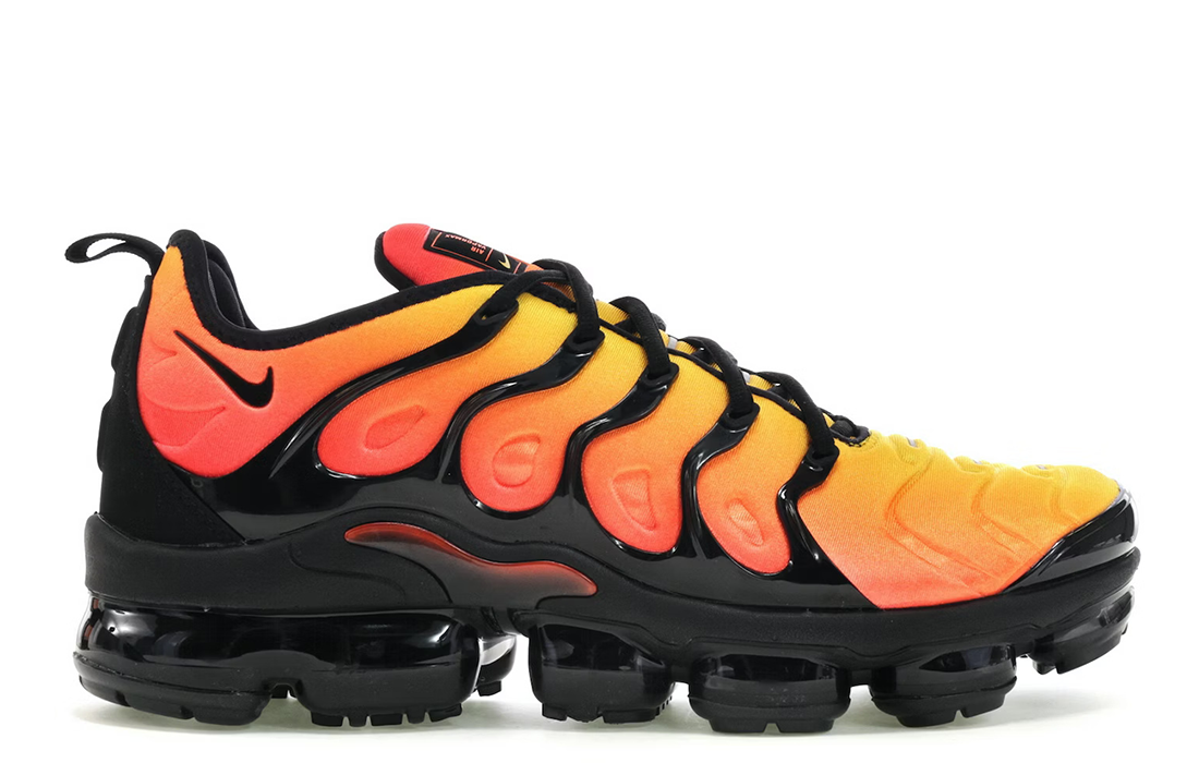 Nike Air VaporMax Plus "Black Orange Crimson"