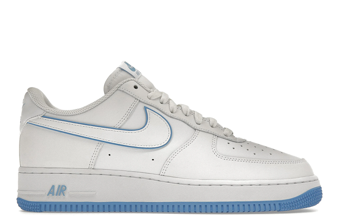 Nike Air Force 1 "White University Blue Sole"