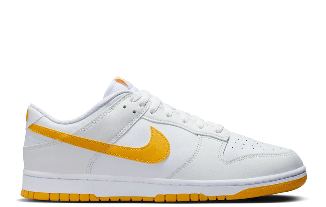 Nike Dunk Low "White University Gold"