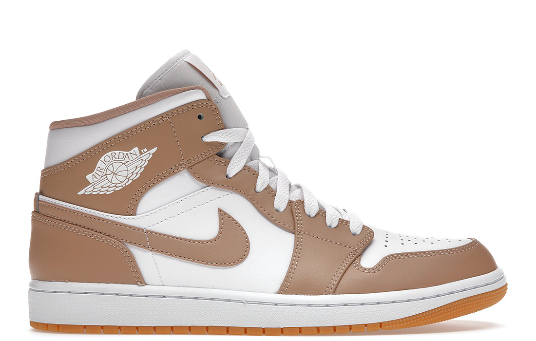 Nike Air Jordan 1 Mid "Tan Gum"