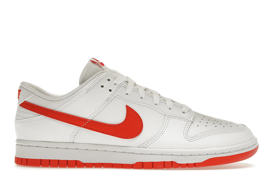 Nike Dunk Low "White Picante Red"