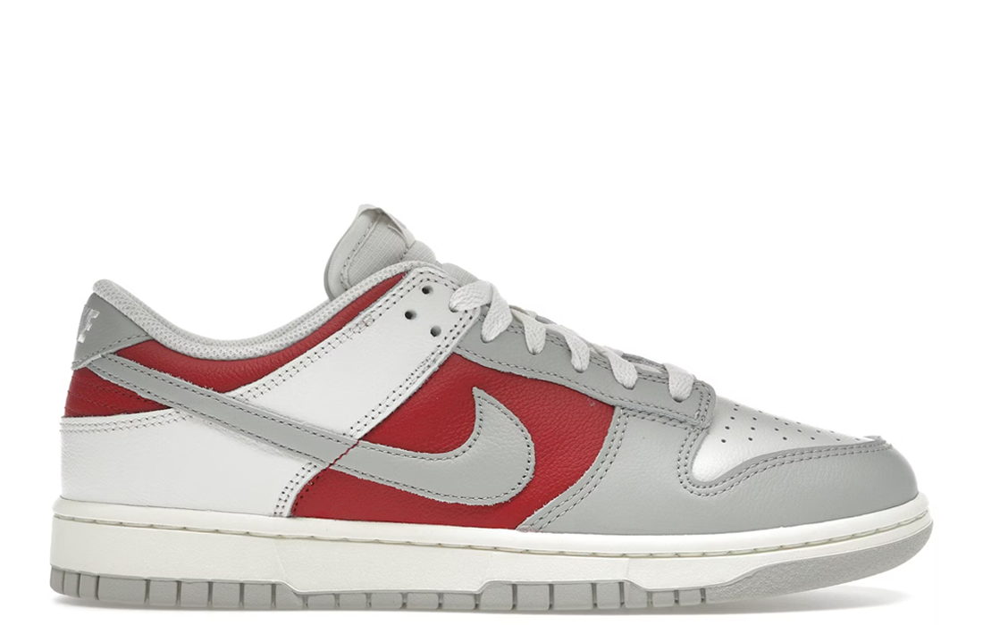 Nike Dunk Low "Light Iron Ore Gym Red"