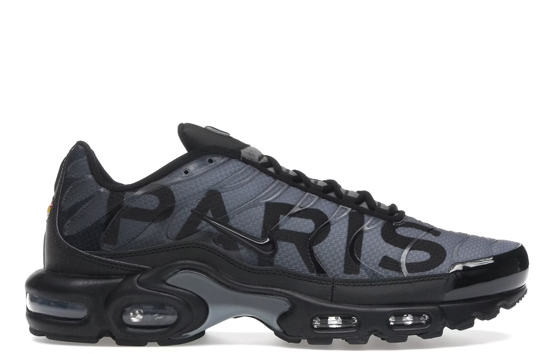 Nike Air Max Plus x PSG Paris Saint-Germain "Black Particle Grey"