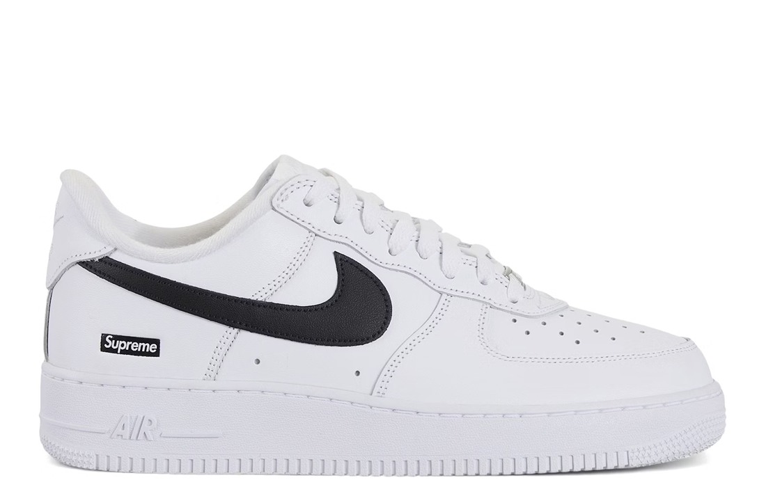 Nike Air Force 1 x Supreme "White Black"