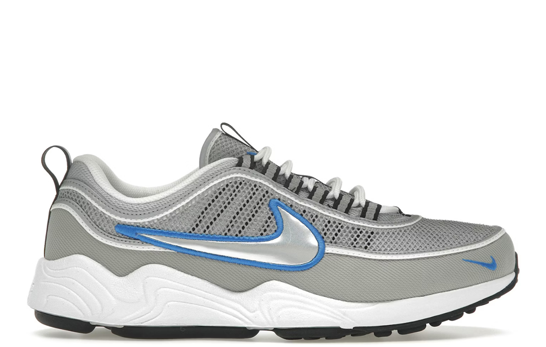 Nike Air Zoom Spiridon "Metallic Silver Blue"