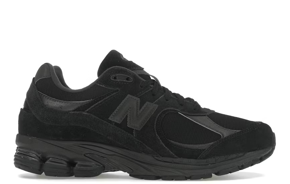 New Balance 2002R "Triple Black Suede"