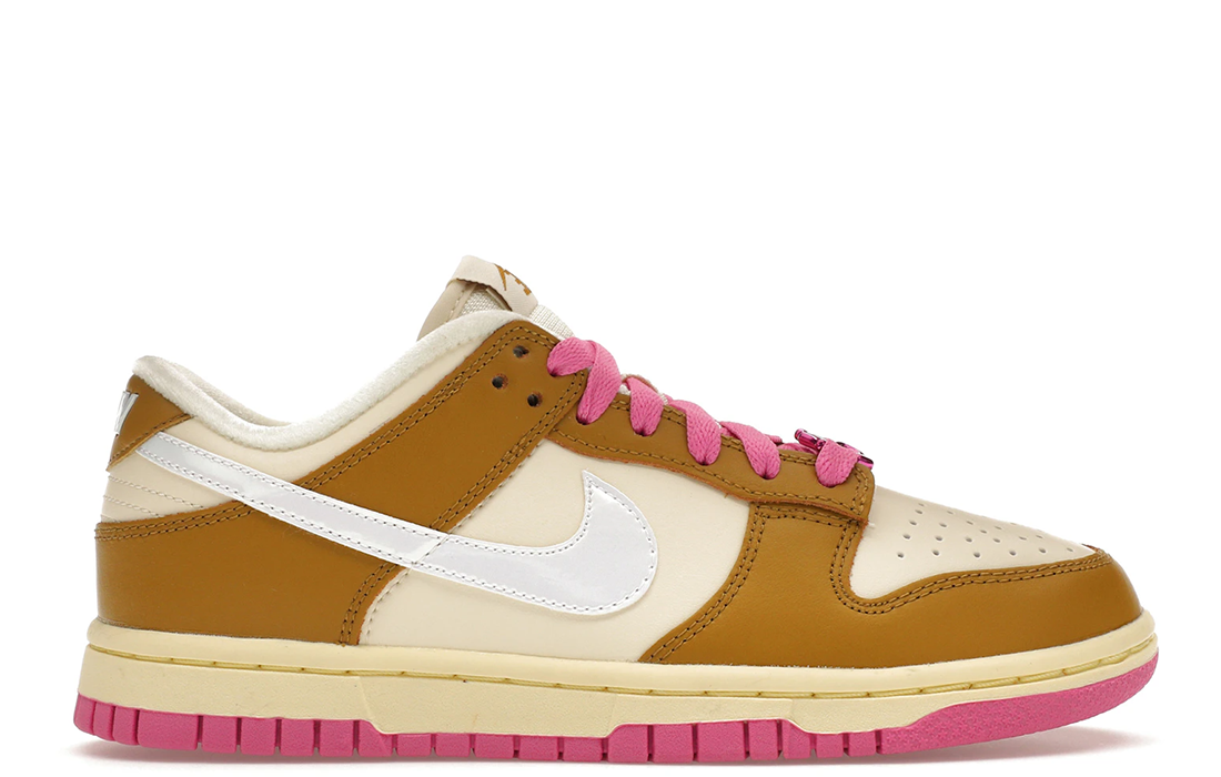 Nike Dunk Low "Just Do it Bronzine Pink"