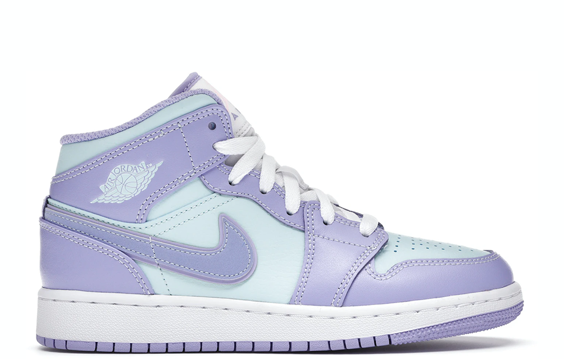 Nike Air Jordan 1 Mid "Purple Aqua"