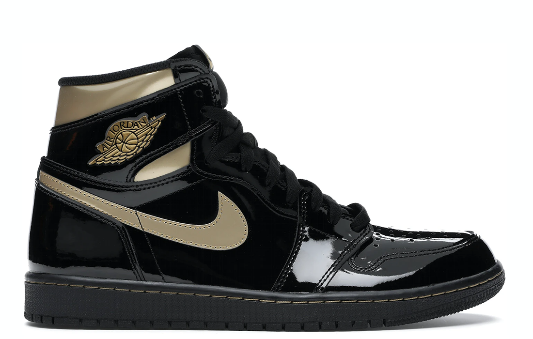 Nike Air Jordan 1 High "Black Metallic Gold"