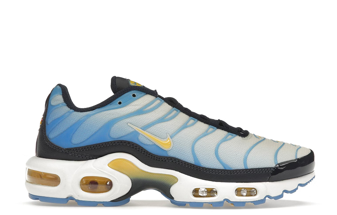 Nike Air Max Plus "University Blue Topaz Gold"