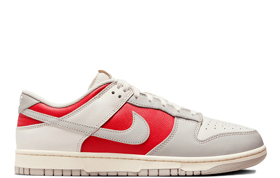 Nike Dunk Low "Light Iron Ore Gym Red"