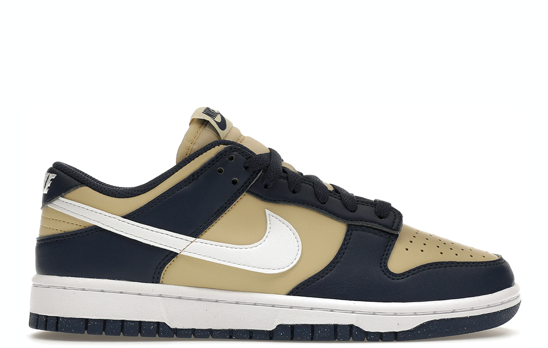 Nike Dunk Low Next Nature "Midnight Navy Gold"