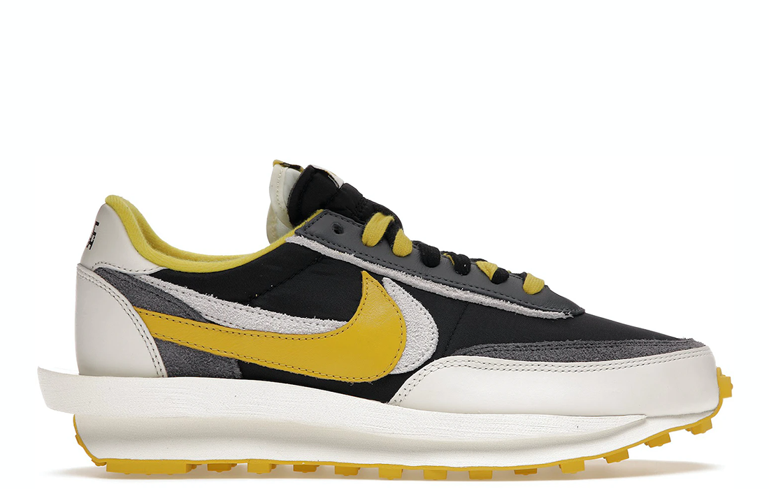 Nike x Sacai LD Waffle x UNDERCOVER "Black Bright Citron"