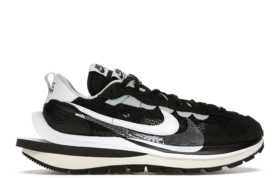 Nike x Sacai Vaporwaffle "Black/White"