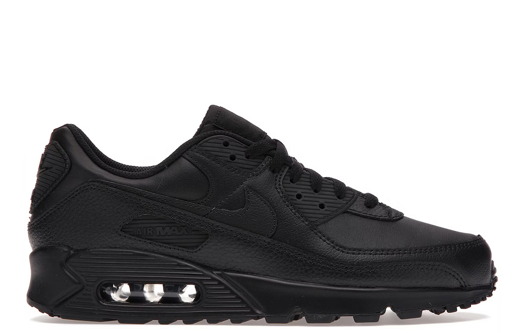 nike air max 90 trainers in triple black