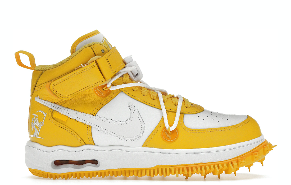 Nike Air Force 1 Mid x Off-White "Varsity Maize"