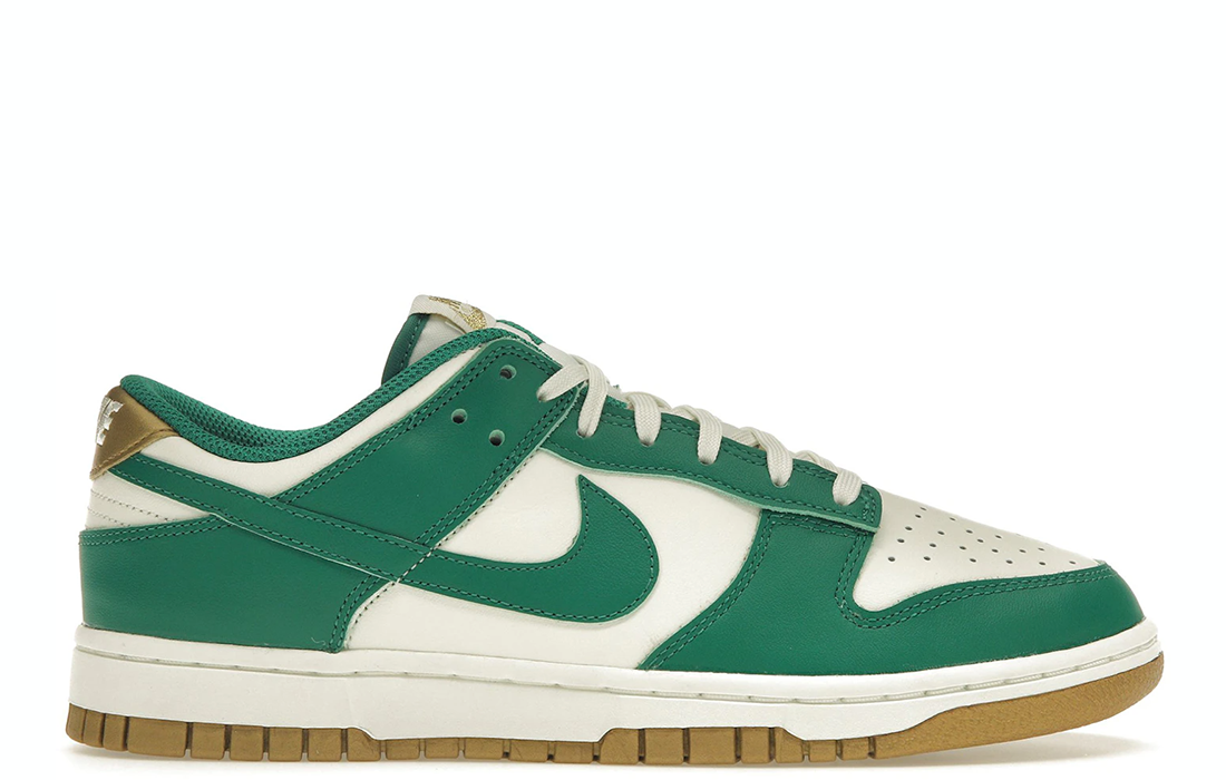 Nike Dunk Low "Malachite University Gold"