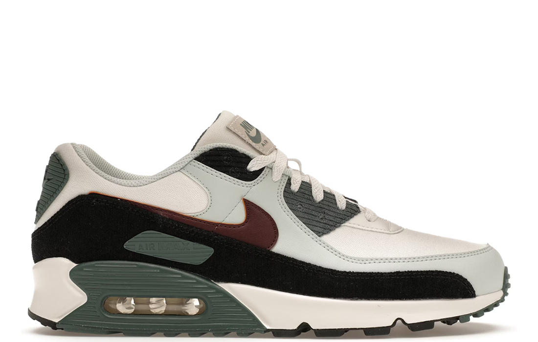 Nike Air Max 90 "Burgundy Crush Vintage Green"