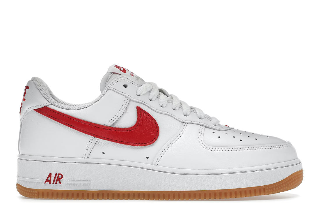 Nike Air Force 1 "Color of the Month University Red Gum"