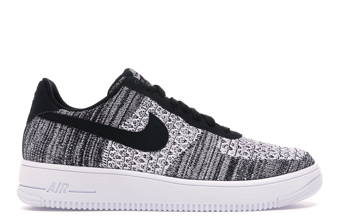 Nike Air Force 1 Flyknit 2 "Black Pure Platinum"