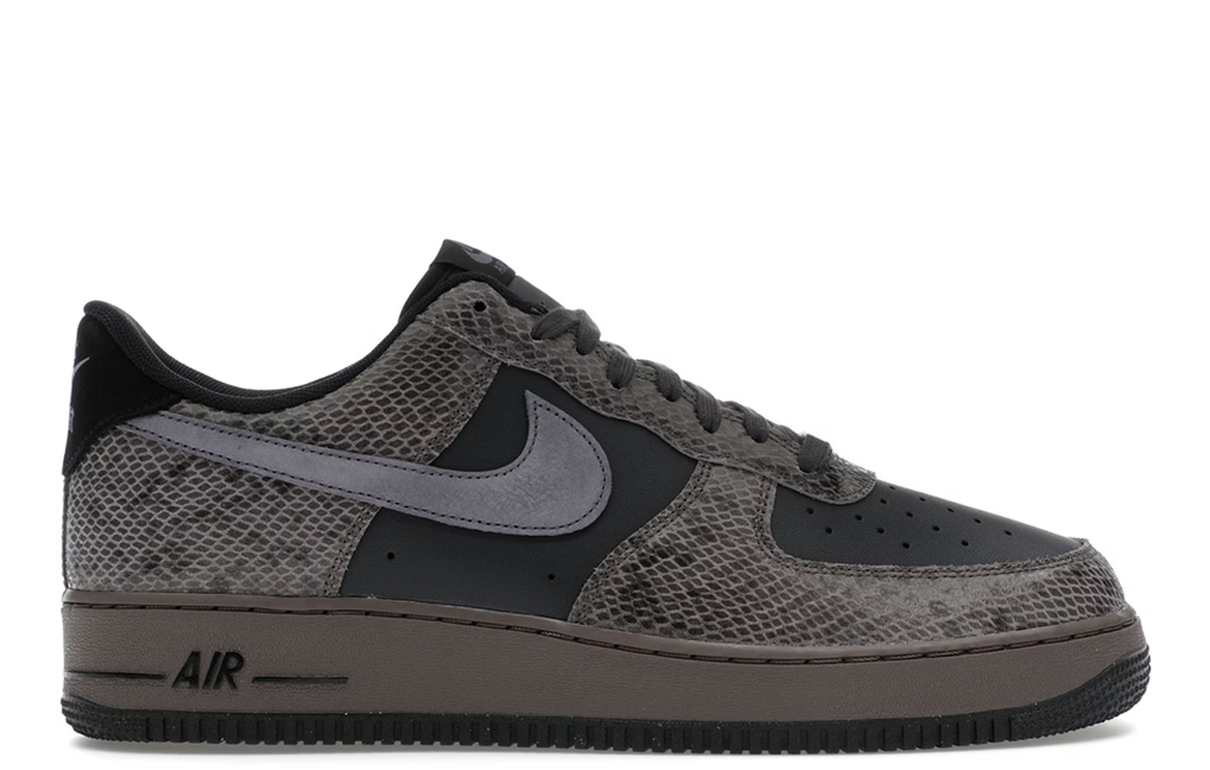 Nike Air Force 1 "Off Noir Snakeskin"